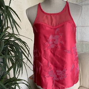 American Eagle Outfitters T-Back Coral Top